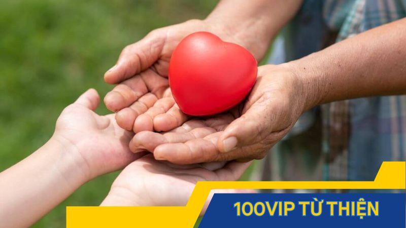 100vip từ thiện – Chương trình nhân văn hay chiêu trò PR?