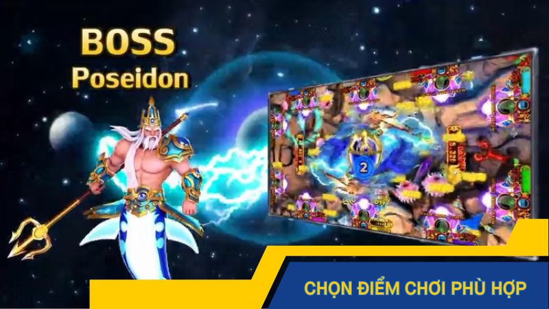 Chọn điểm chơi phù hợp để bắn cá an toàn