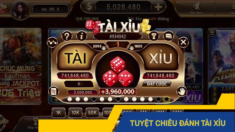 Tuyệt chiêu đánh tài xỉu từ chuyên gia